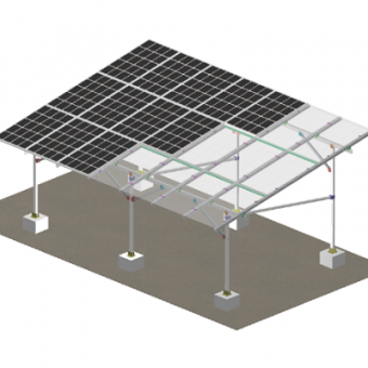 wasserdichte strukturelle Photovoltaik-Überdachung