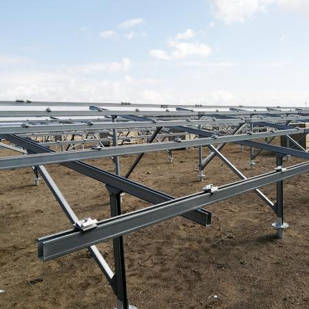 Zn-Al-Mg-beschichtetes Solar-Bodenmontagesystem aus Stahl
