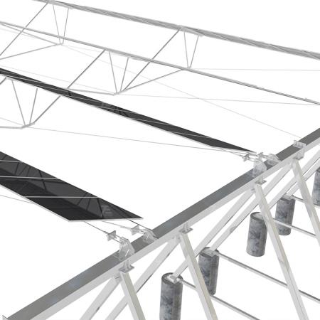 Flexibles Montagesystem für Solarmodule