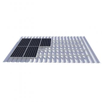 Metalldach Halterung für Solarpanel
