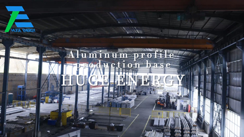 Produktionsbasis für Solarmontagesysteme aus Aluminiumprofilen