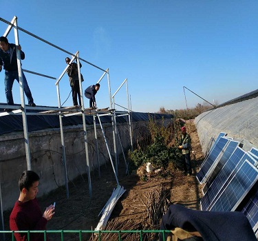 Shandong Photovoltaik landwirtschaftlichen Gewächshaus Demonstrationsprojekt
