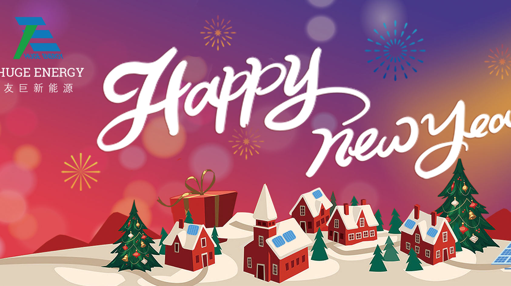Zu Beginn des neuen Jahres wünscht Ihnen Huge Energy einen guten Rutsch ins neue Jahr!