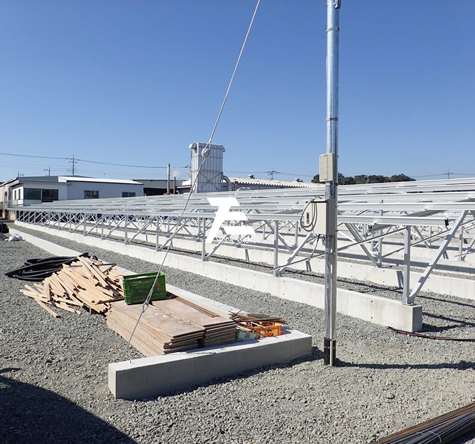  30MW Boden Solar Montage System Projekt in Fukui Japan
